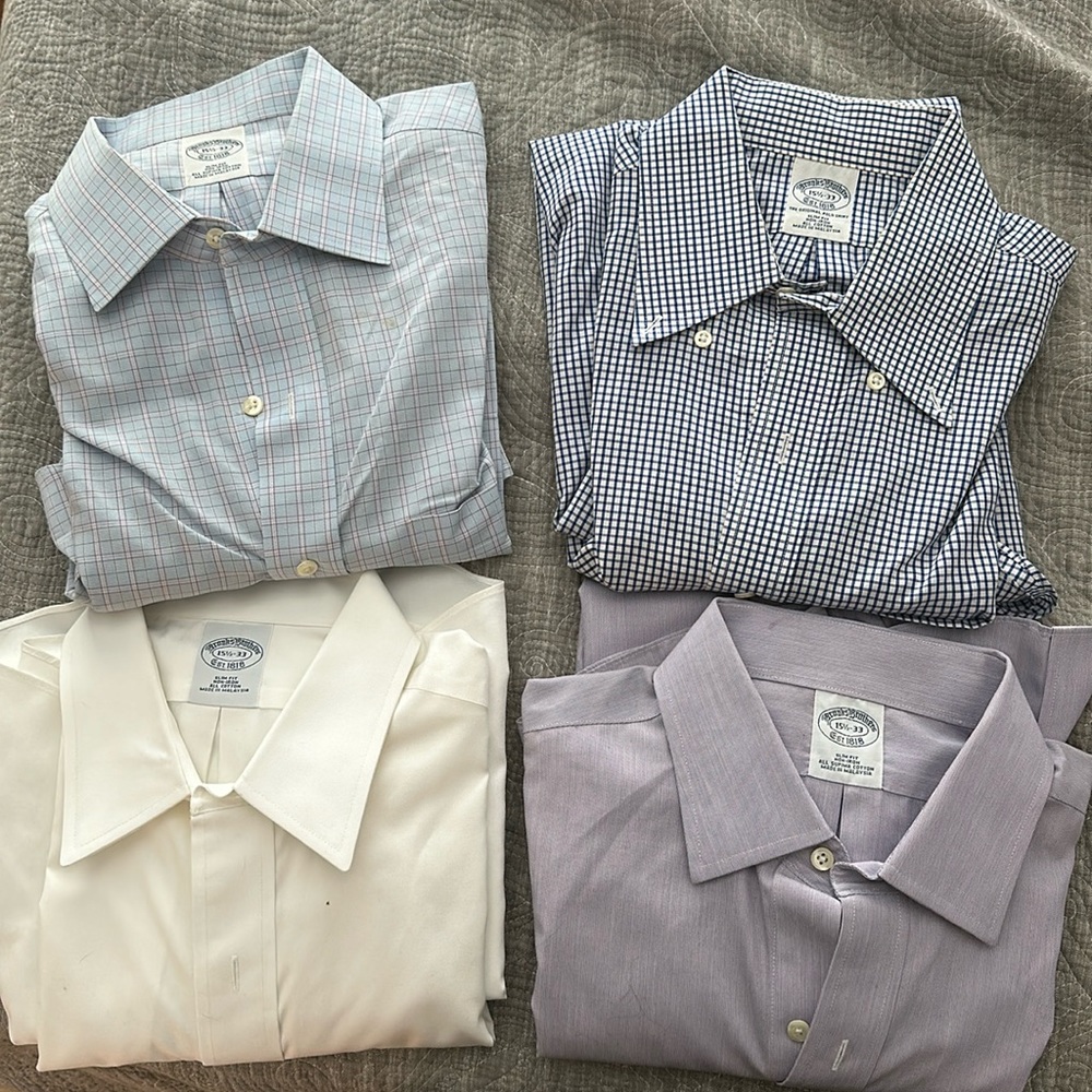 Brooks Brothers button up shirts